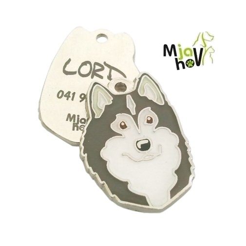 ID tegn-alaskan-malamute-indgraverede.jpg Personlige hundetegn MjavHov - indgraverede hundetegn online